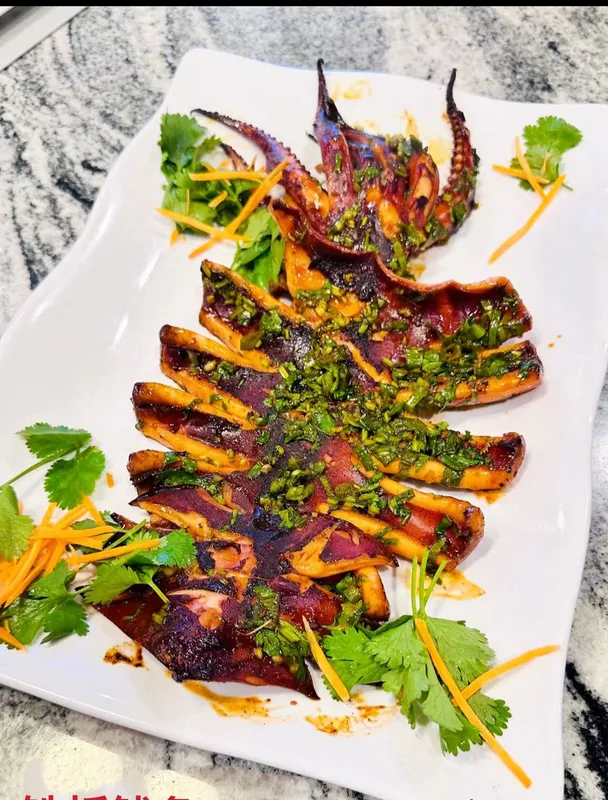Grilled Squid 铁板魷魚