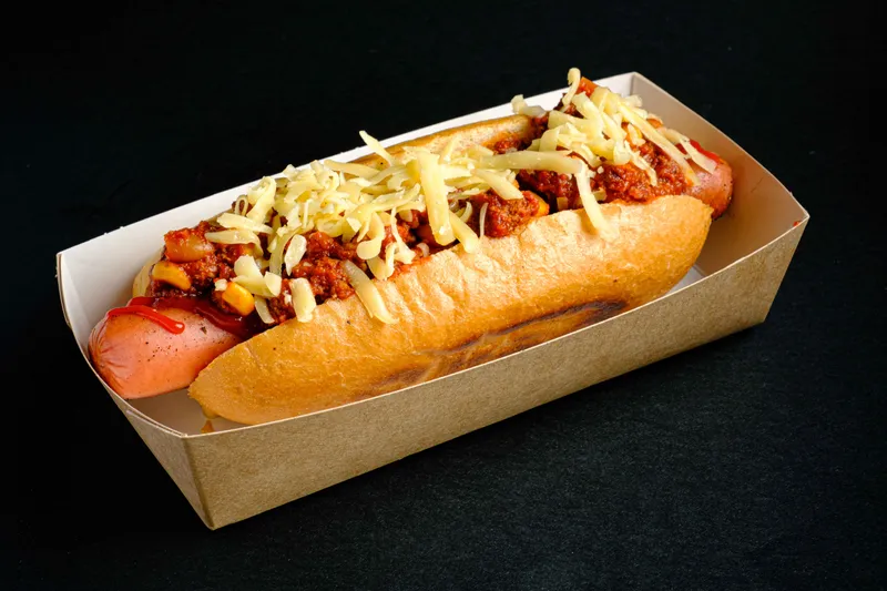 Pop's Chili Cheesedog