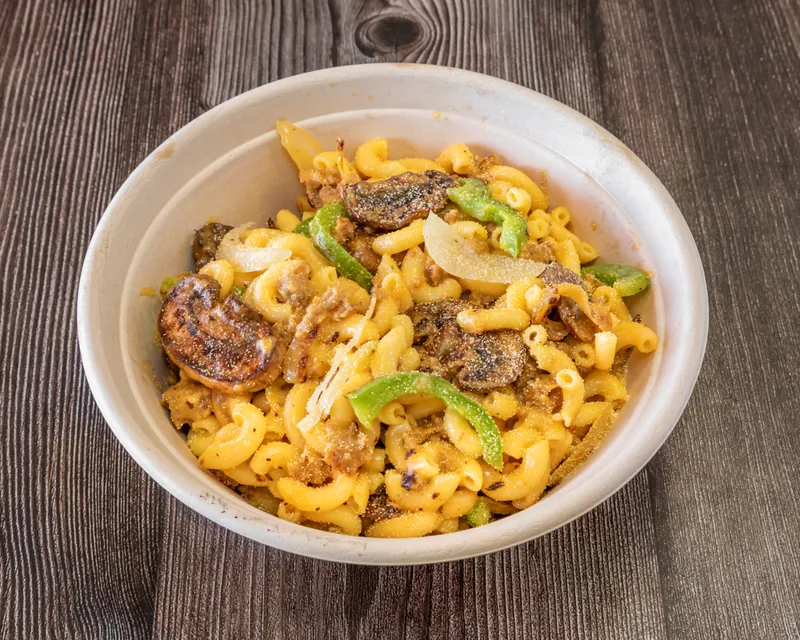 Philly Cheesesteak Mac