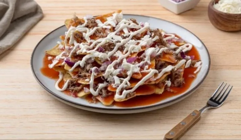Red Chilaquiles