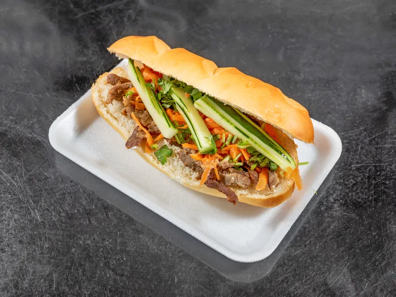 Marinated Chicken Bahn Mi