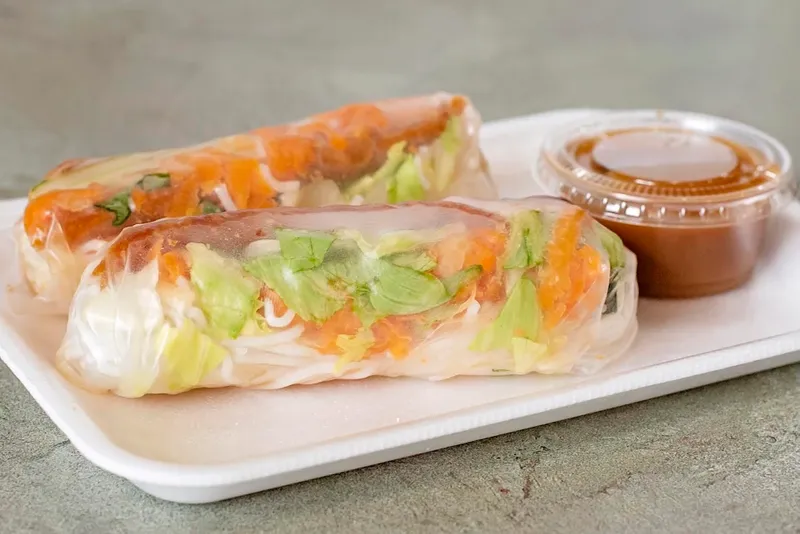 Marinated Shrimp Spring Roll