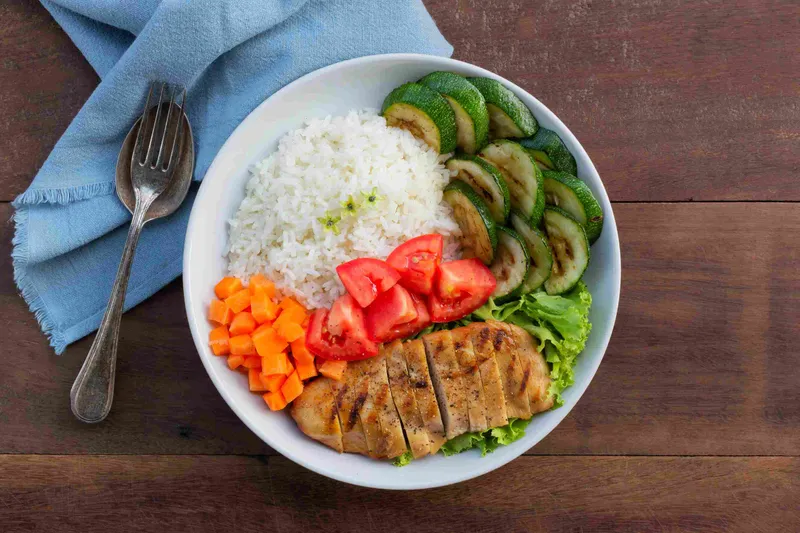 5. Chicken Steak With Rice Or Pasta