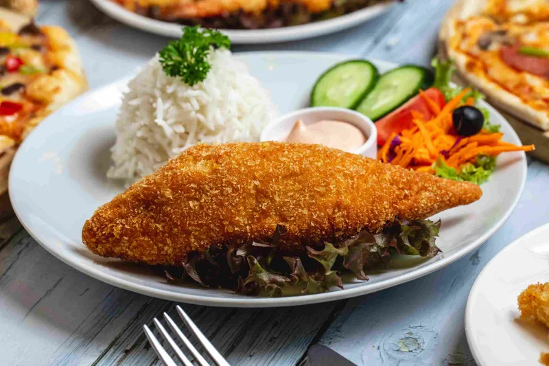 6. Fish Steak With Rice