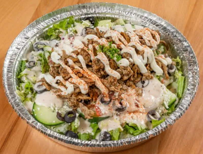 Chicken Shawarma Salad
