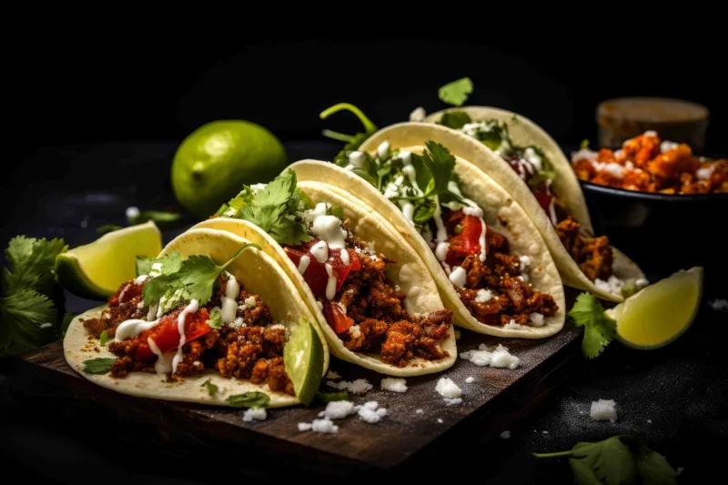 Sweet & Spicy Pork Taco