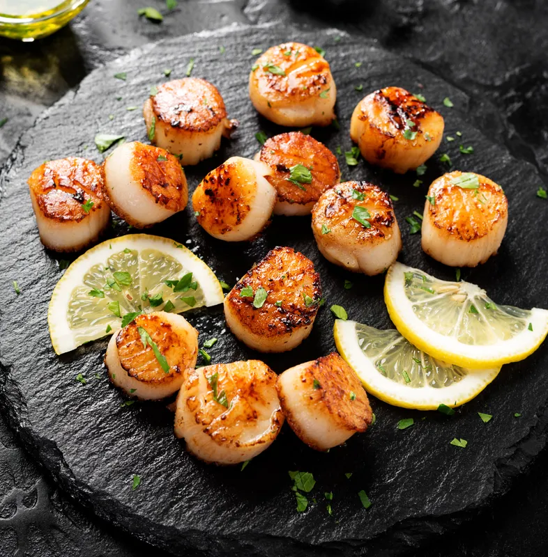 Grilled Scallops