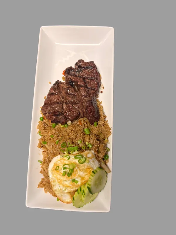 Heart Attack Steak Fried Rice