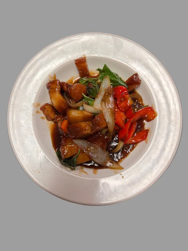 Thai Basil Pork Belly