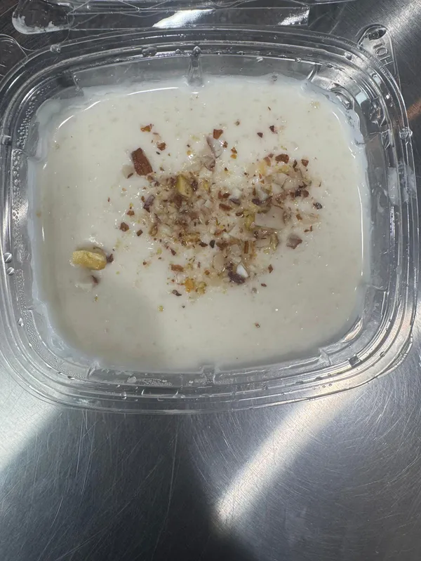 Rice pudding/kheer