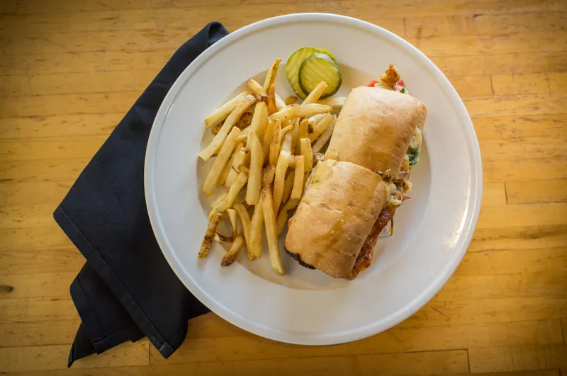 Griot Po Boy With Fries