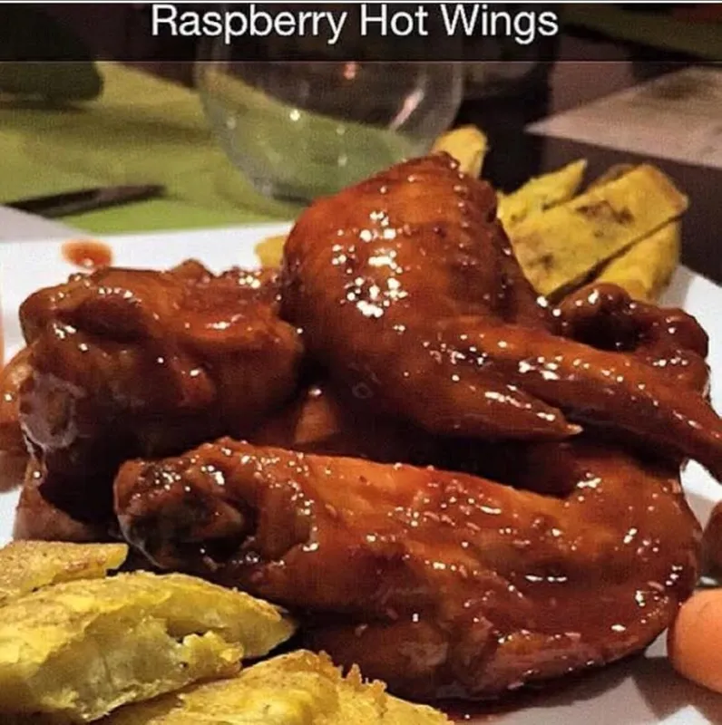 Flavored Wings & Fries