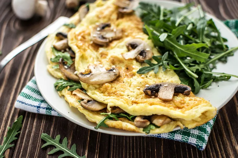 Mushroom Omelet