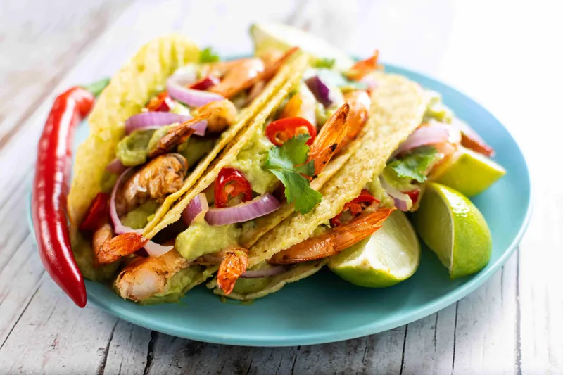 Tacos De Camaron / Shrimp Tacos