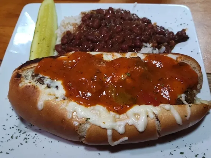 Cajun Gorgonzola Meatball Sub