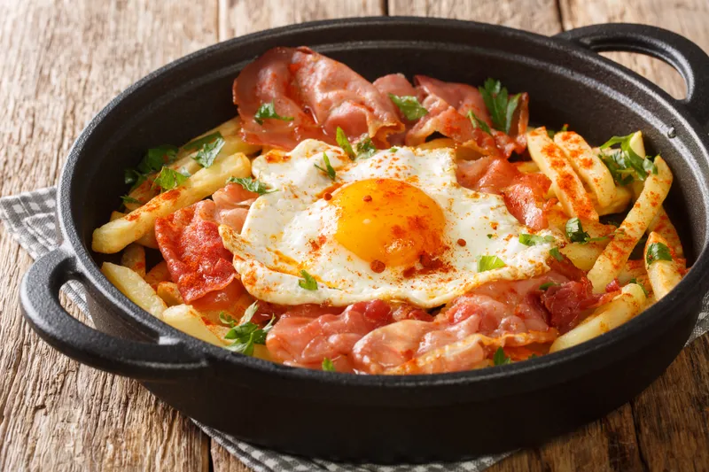 Huevos Con Jamon