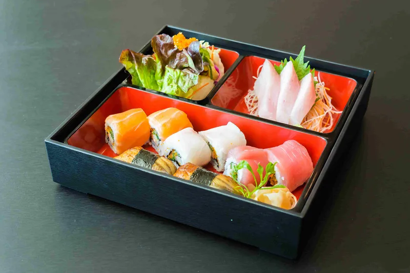 L. Teriyaki Eel Bento