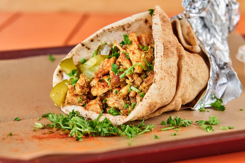 #4. Chicken Shawarma Sandwich