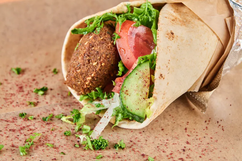 #6. Falafel Sandwich