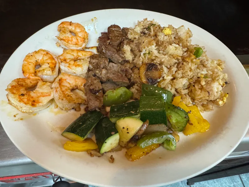 Top Sirloin and Shrimps