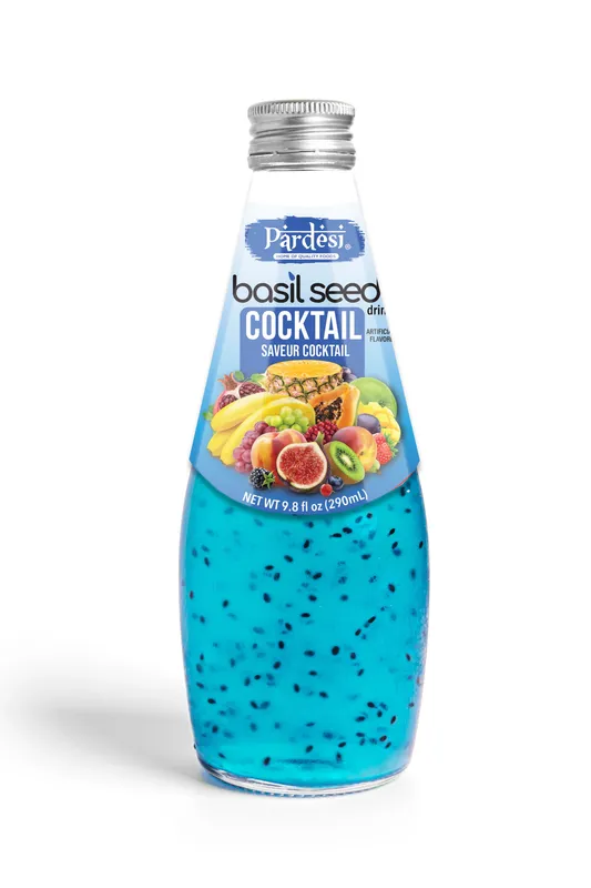 Basil Seeds Drink Cocktail