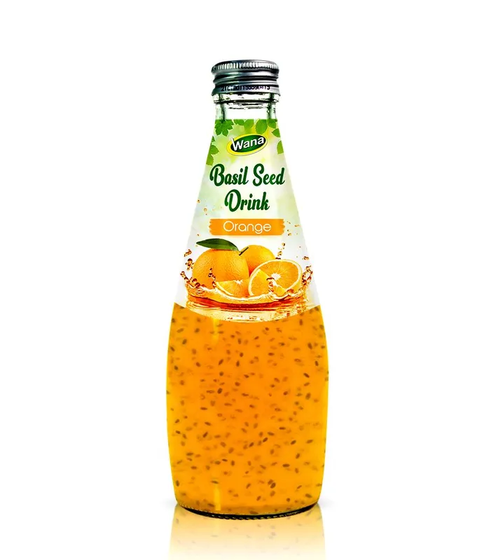 Basil Seeds Drink Orange