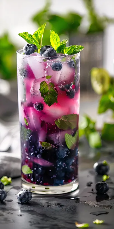 Bluberry Mojito