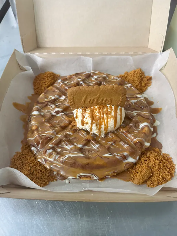 Biscoff Waffle
