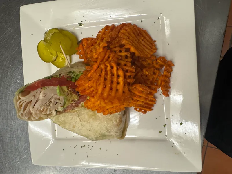 Smoked Turkey Avocado Club Wrap