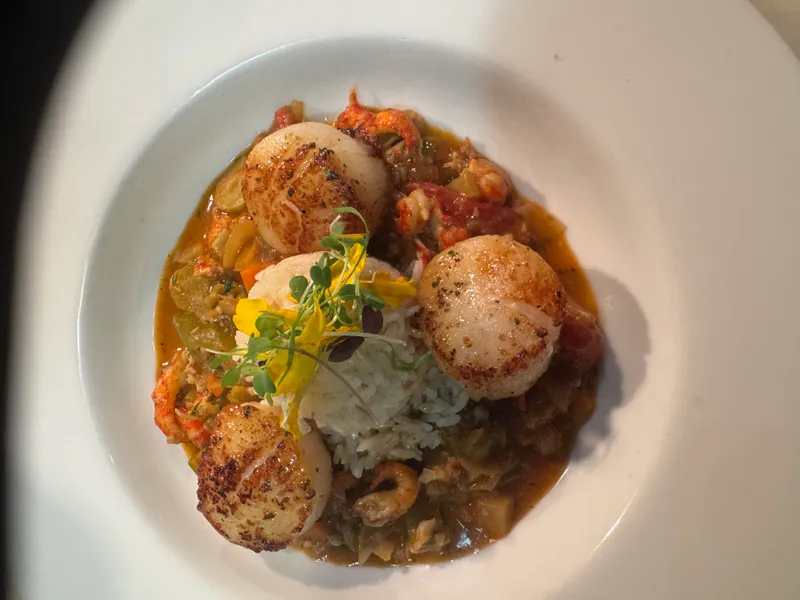 Jumbo Sea Scallop Shrimp touffue