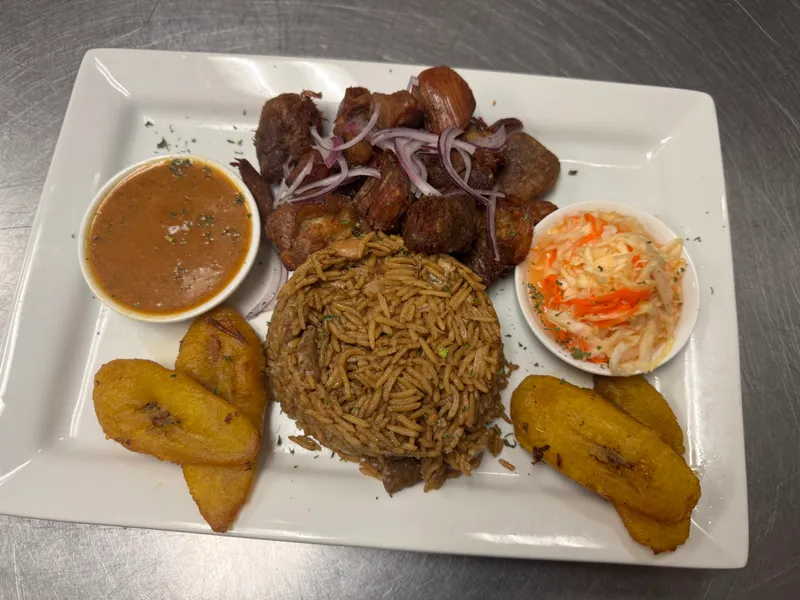 Crispy Fried Pork Creole