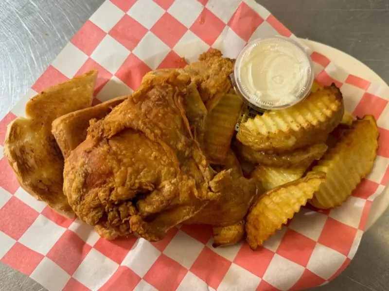 1/2 Broasted Chicken