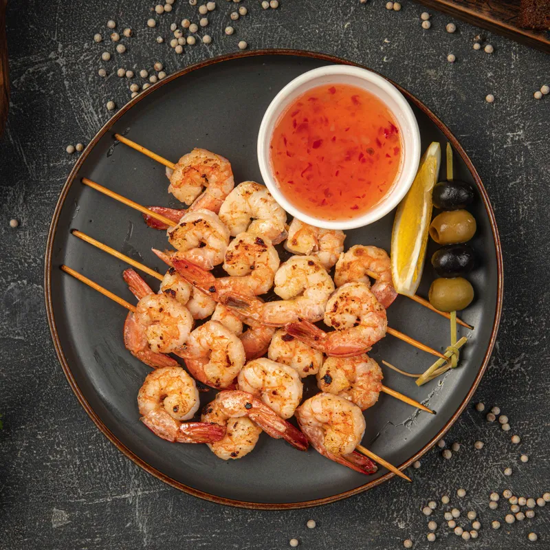 Shrimp And Scallop Kabob