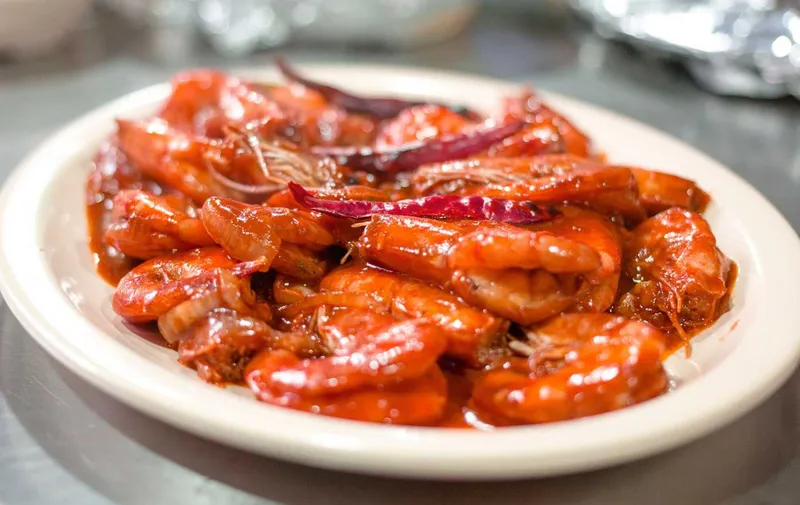 Camarones a La Diabla