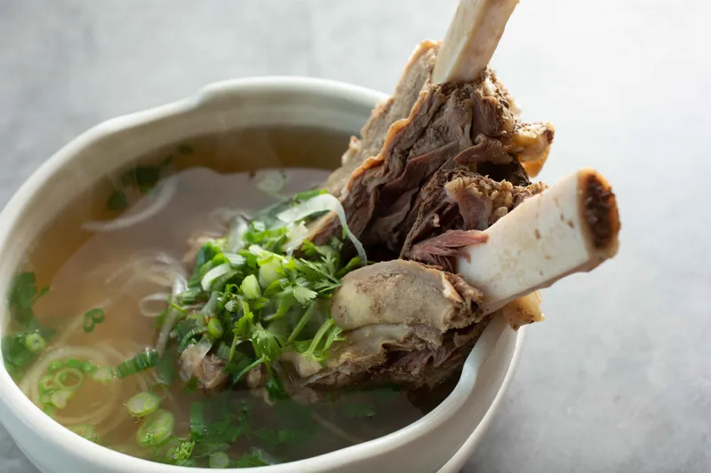 Combination Pho (Dac Biet) with Ribs