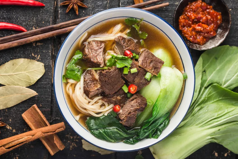21. Spicy Beef Noodle soup