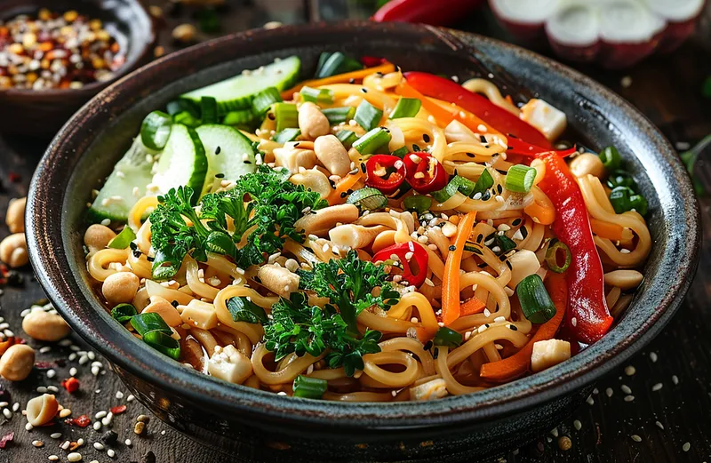 Nasi Goreng Rendang (Gluten Free Option Available)