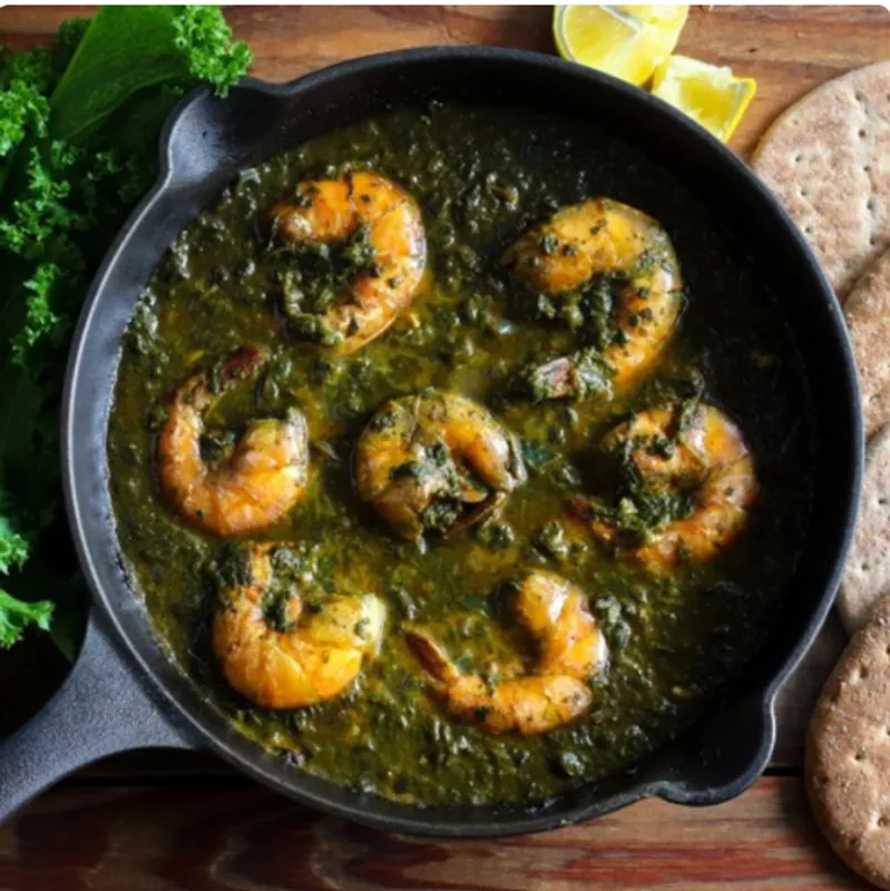 SHRIMP SAAG(SPINACH)