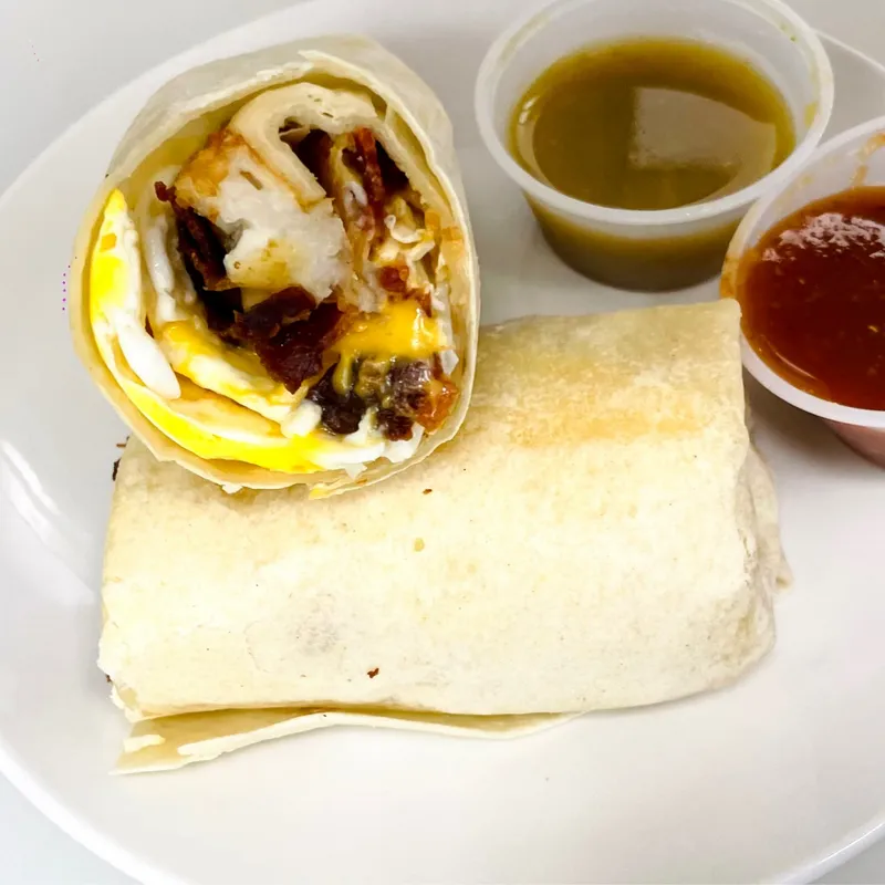 Meat Breakfast Burrito
