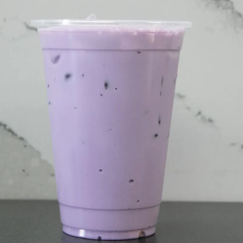 Iced Taro Milk Tea