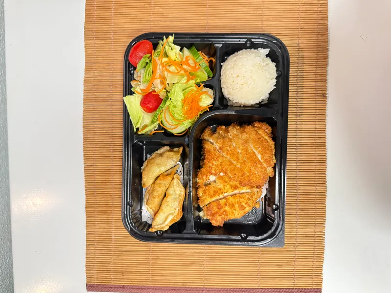 #7 Chicken Katsu / Gyoza / Salad / Rice