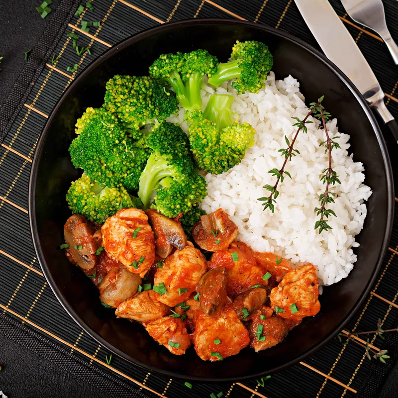 Chicken With Broccoli