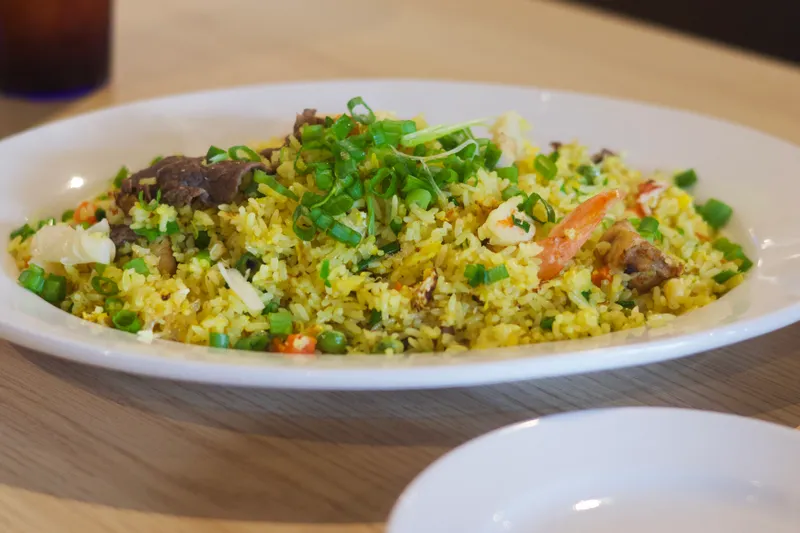 Beef, Chicken, Seafood