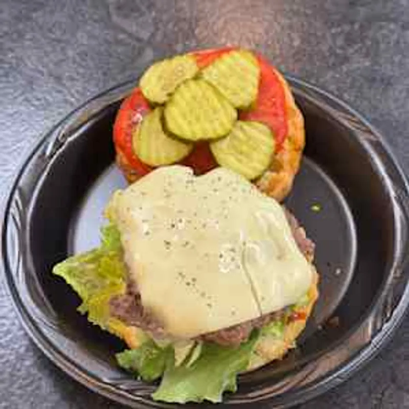 "Build Your Own" Cheese Burger