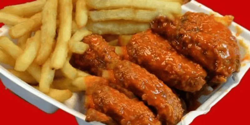 Buffalo Wings And Fries