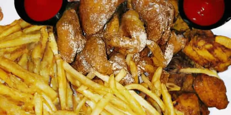 Wings 30 Pcs With Fries