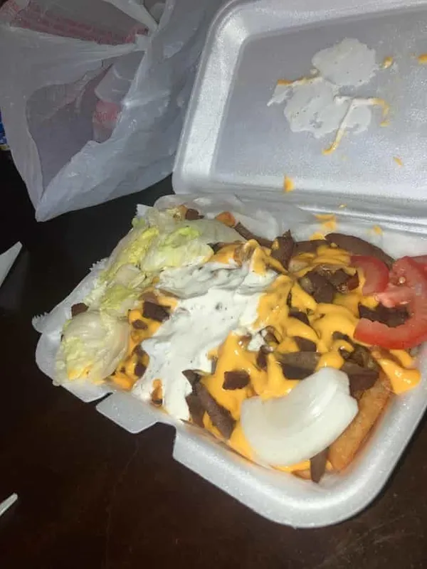 Gyro Cheese Fries