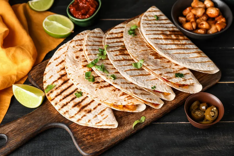 Flour Cheese Quesadilla