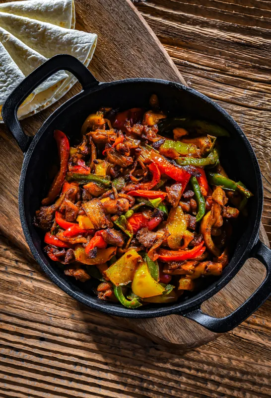 Fajitas (Con Pollo/Con Carne/Mixta)