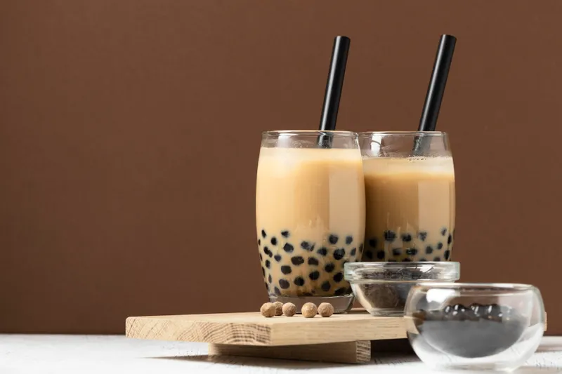 Classic Boba Taro Latte